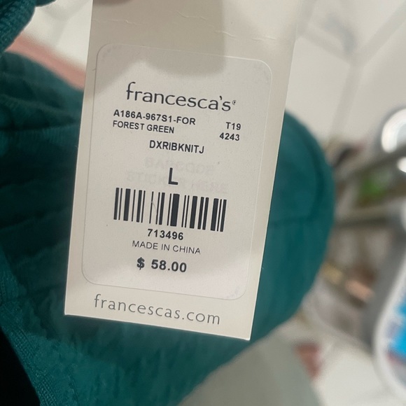 Never worn with tags green dress - Picture 7 of 8